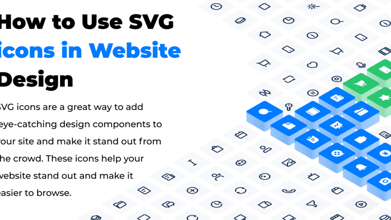 How to Use SVG icons in Website Design